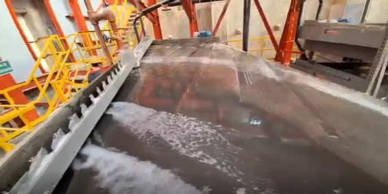 Deister Tables in Action: Bolivia Plant Startup