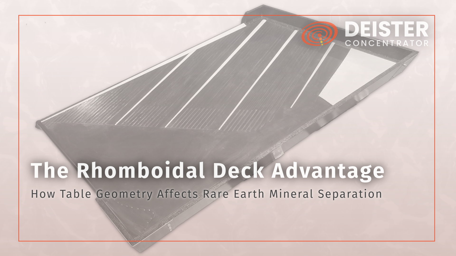 The Rhomboidal Deck Advantage