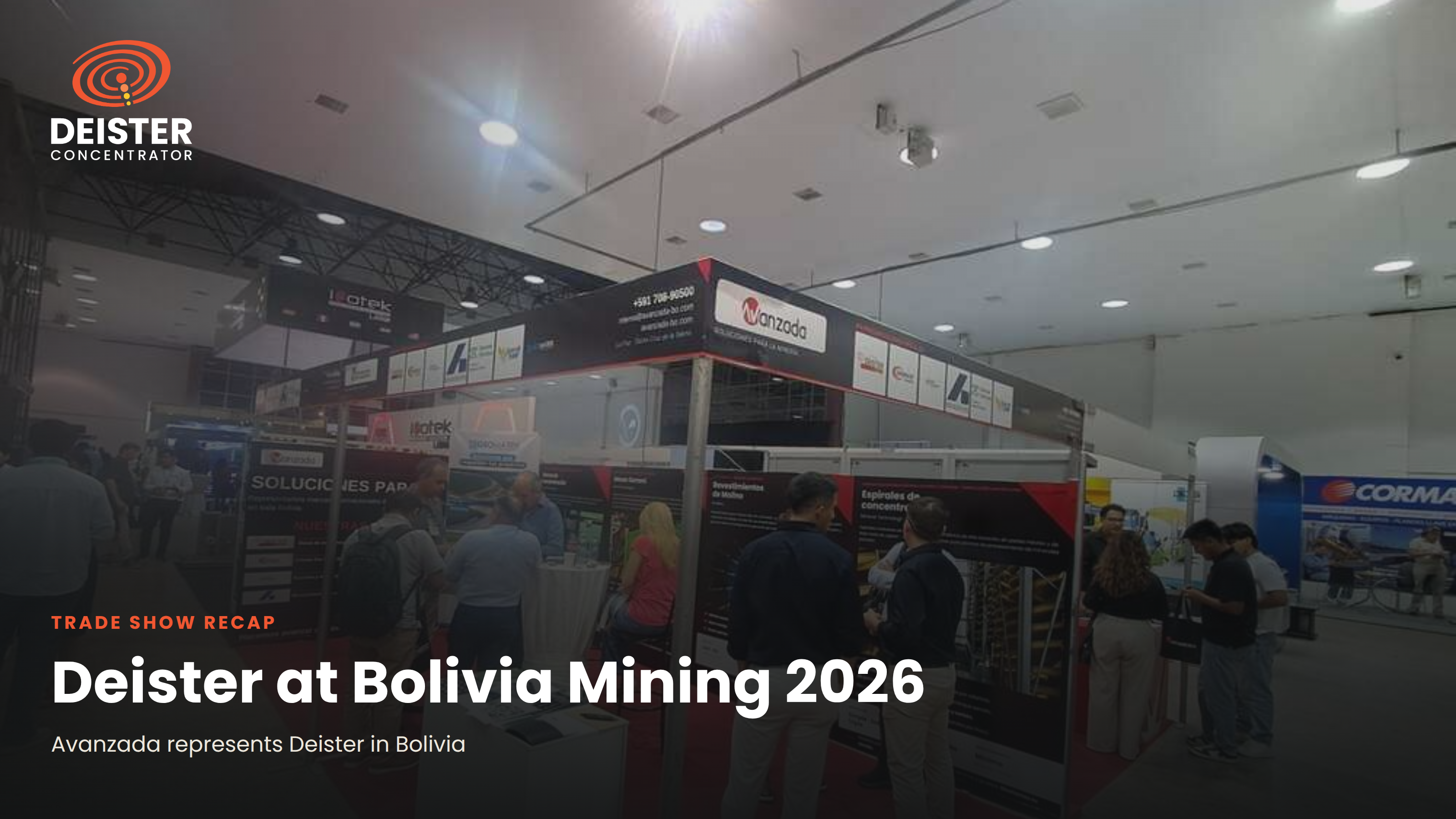 Deister at Bolivia Mining 2026